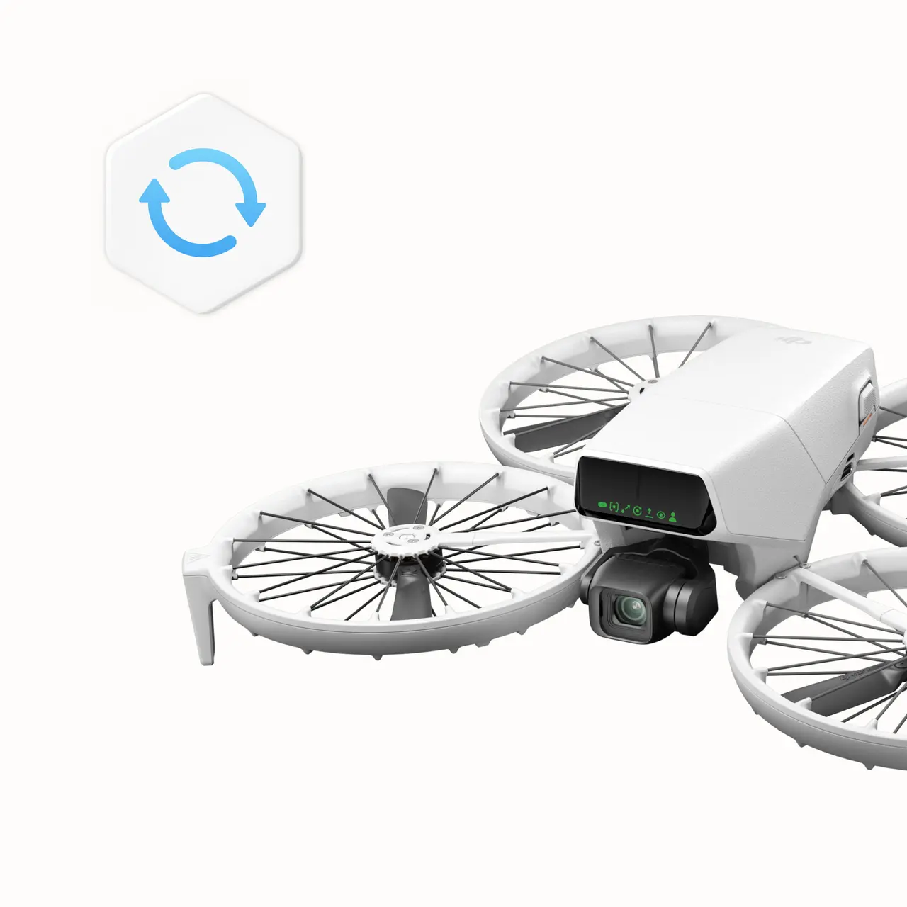 DJI Flip | Vlog Camera Drone With Propeller Guards | Drone Safe Store