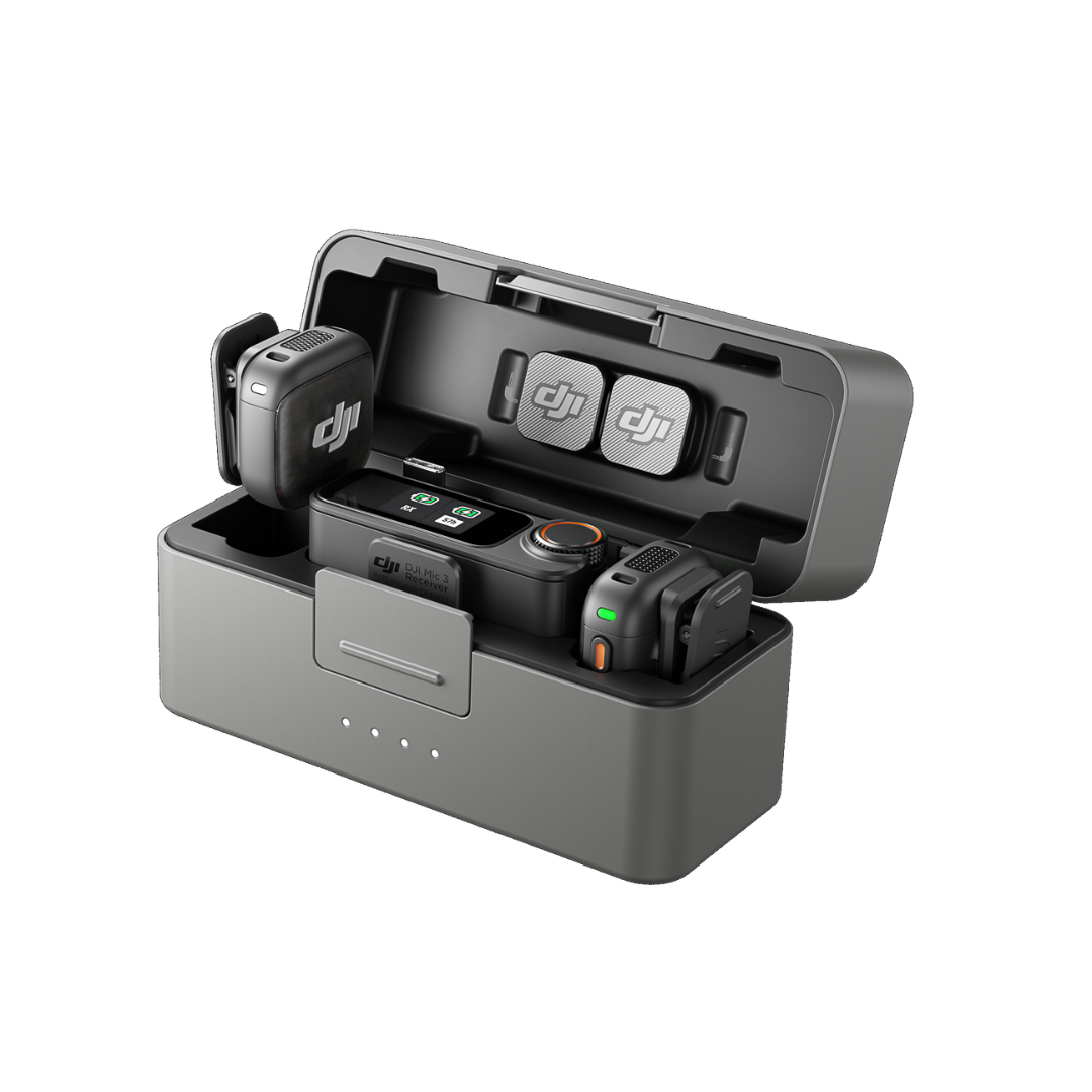 DJI Mic 3 (2 TX + 1 RX + Charging Case)-4