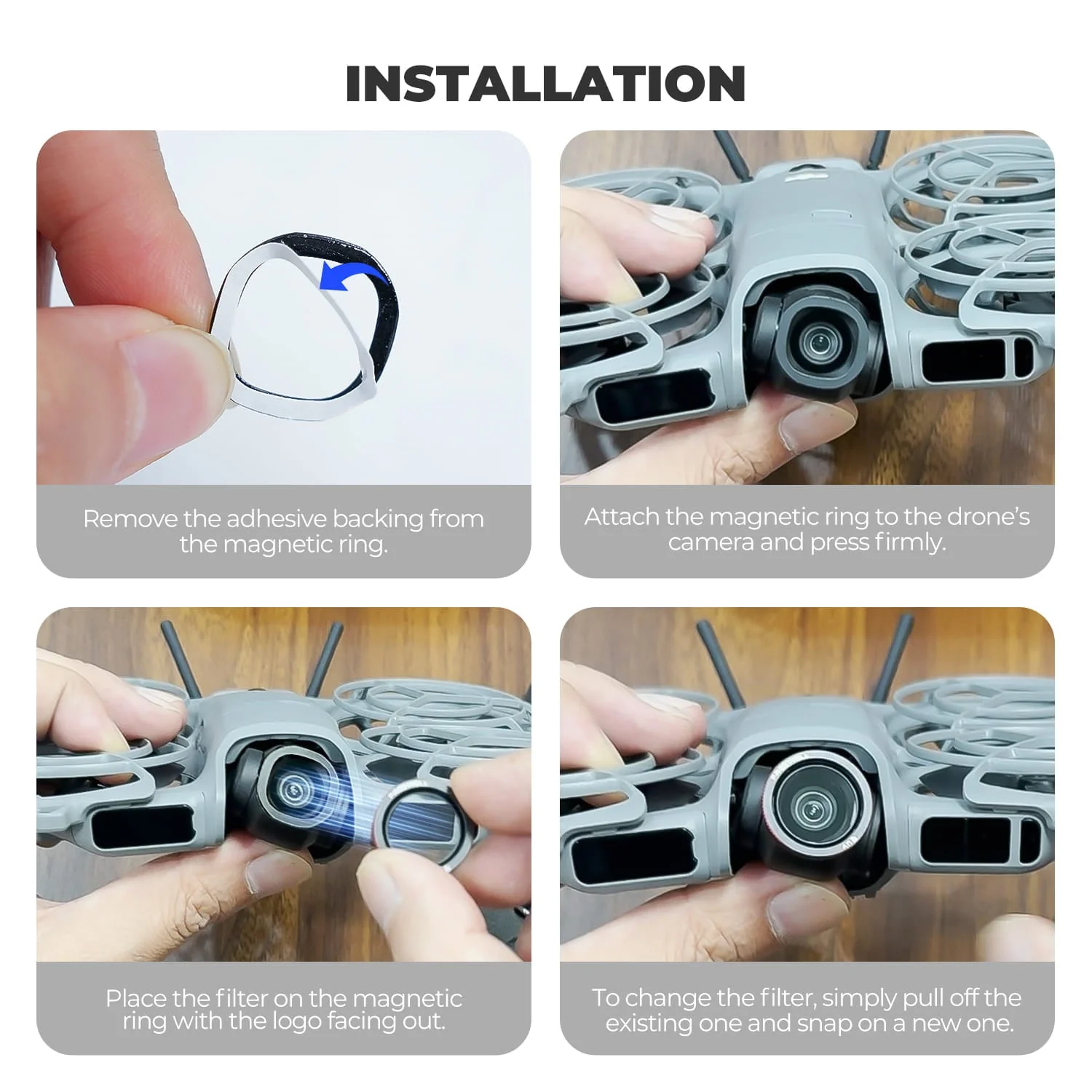 Freewell DJI Neo 2 ND/PL Filters 3 Pack - Bright Day-3