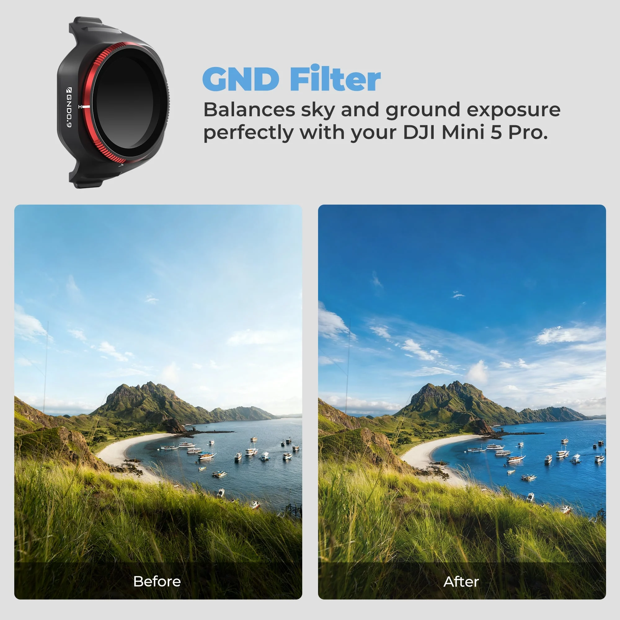 Freewell DJI Mini 5 Pro Gradient Filters 2 Pack-2