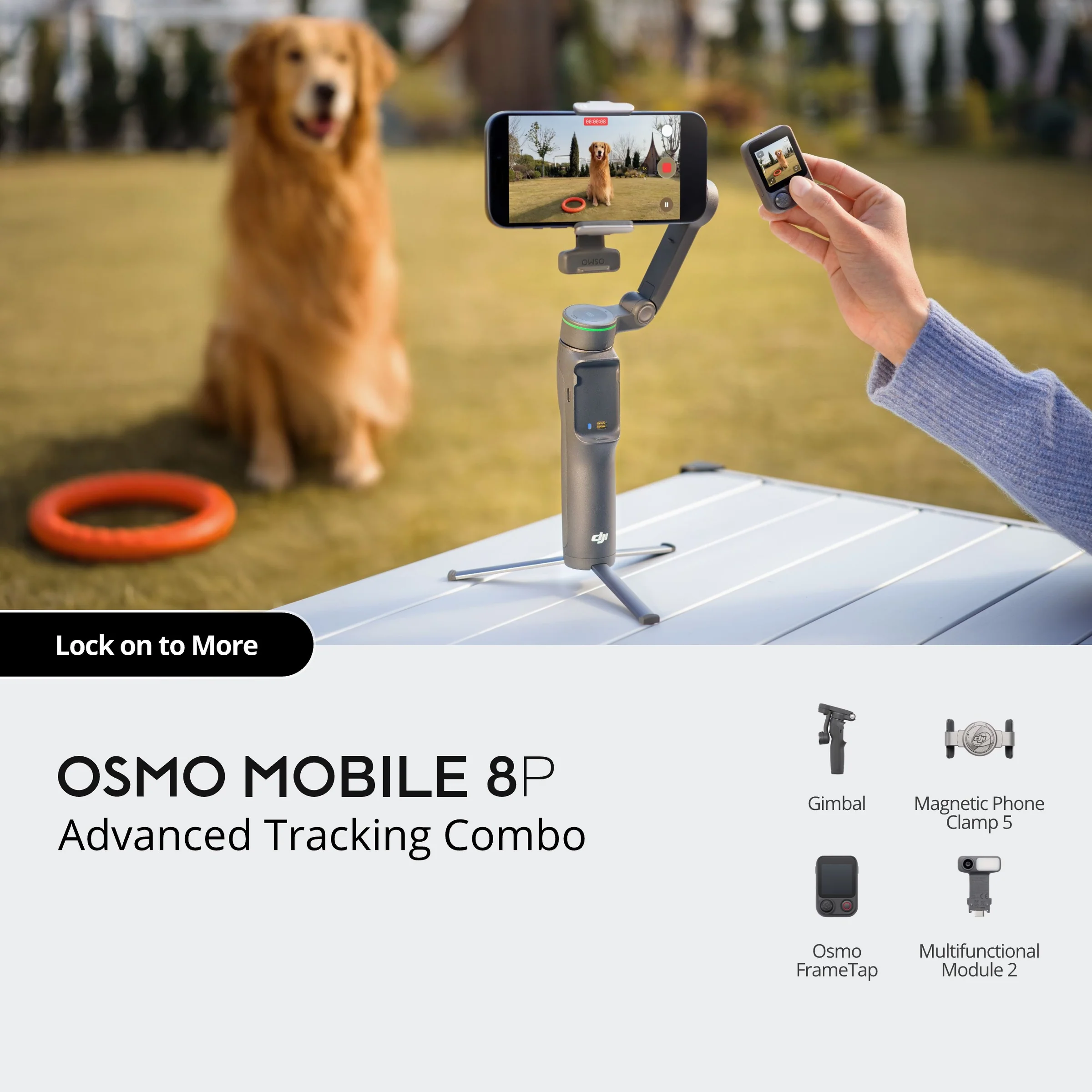 DJI Osmo Mobile 8P Advanced Tracking Combo-3