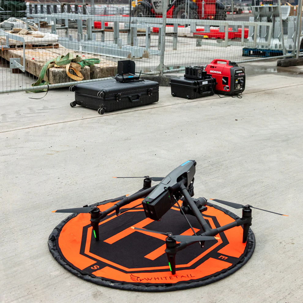 Whitetail Weighted Drone Launch Pad Landing Mat 3ft image 2