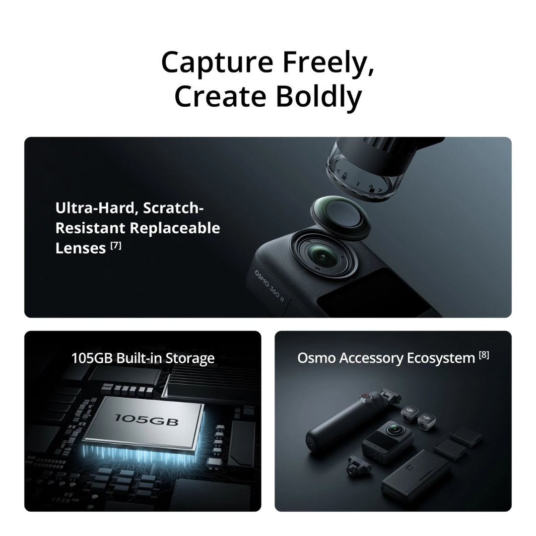 DJI Osmo 360 II  Adventure Combo image 3