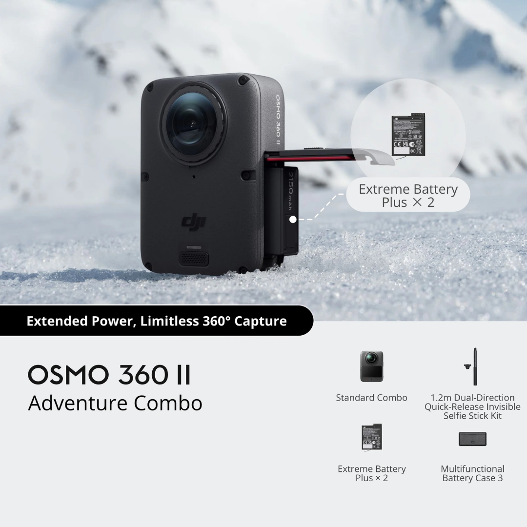 DJI Osmo 360 II  Adventure Combo image 4