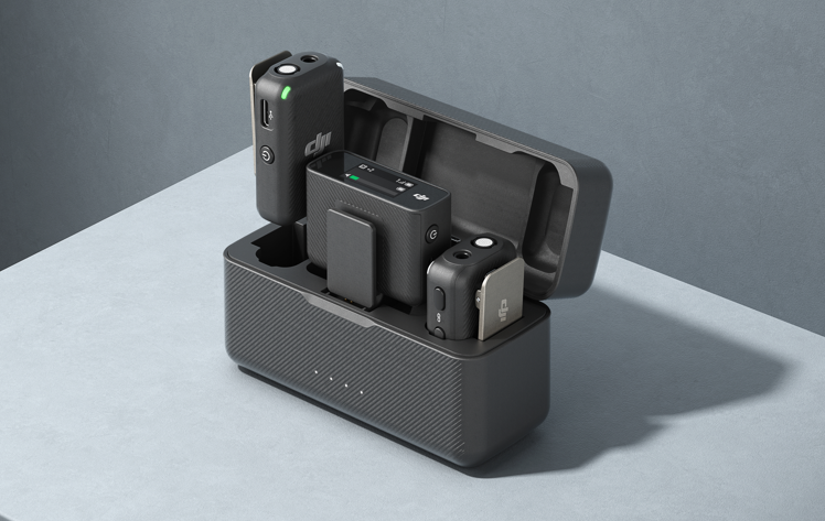 DJI Mic (2 TX + 1 RX + Charging Case)-4