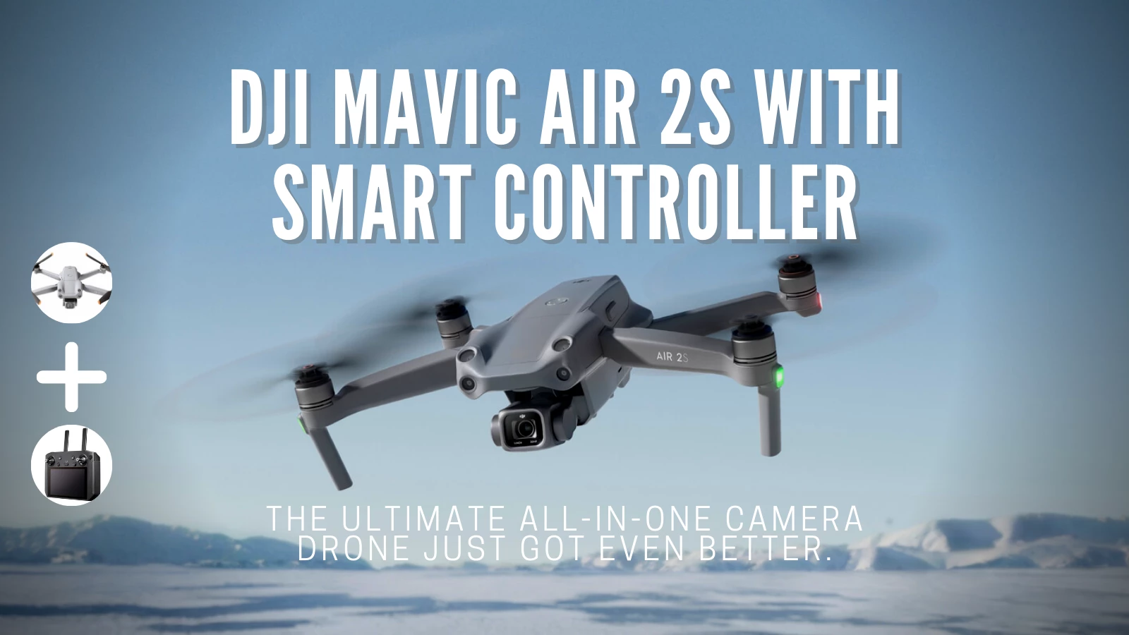 NEW DJI BUNDLE Air 2S Fly More Combo With Smart Controller