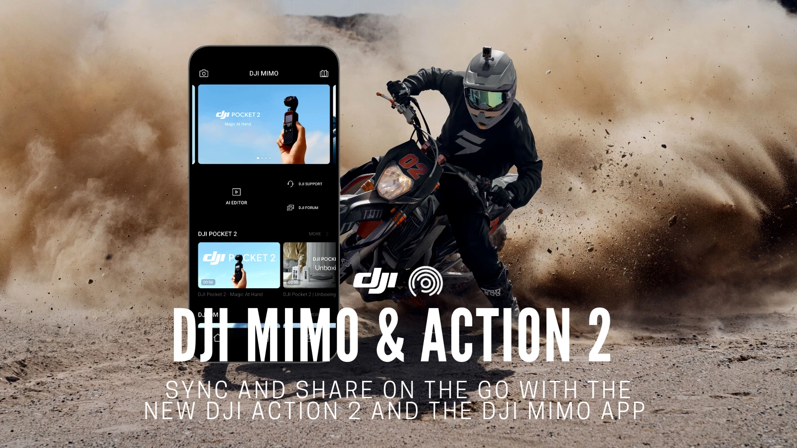 DJI Mimo App Works With Action 2