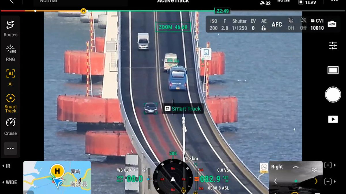 DJI Matrice 4 Series Smart Track Functionality drone