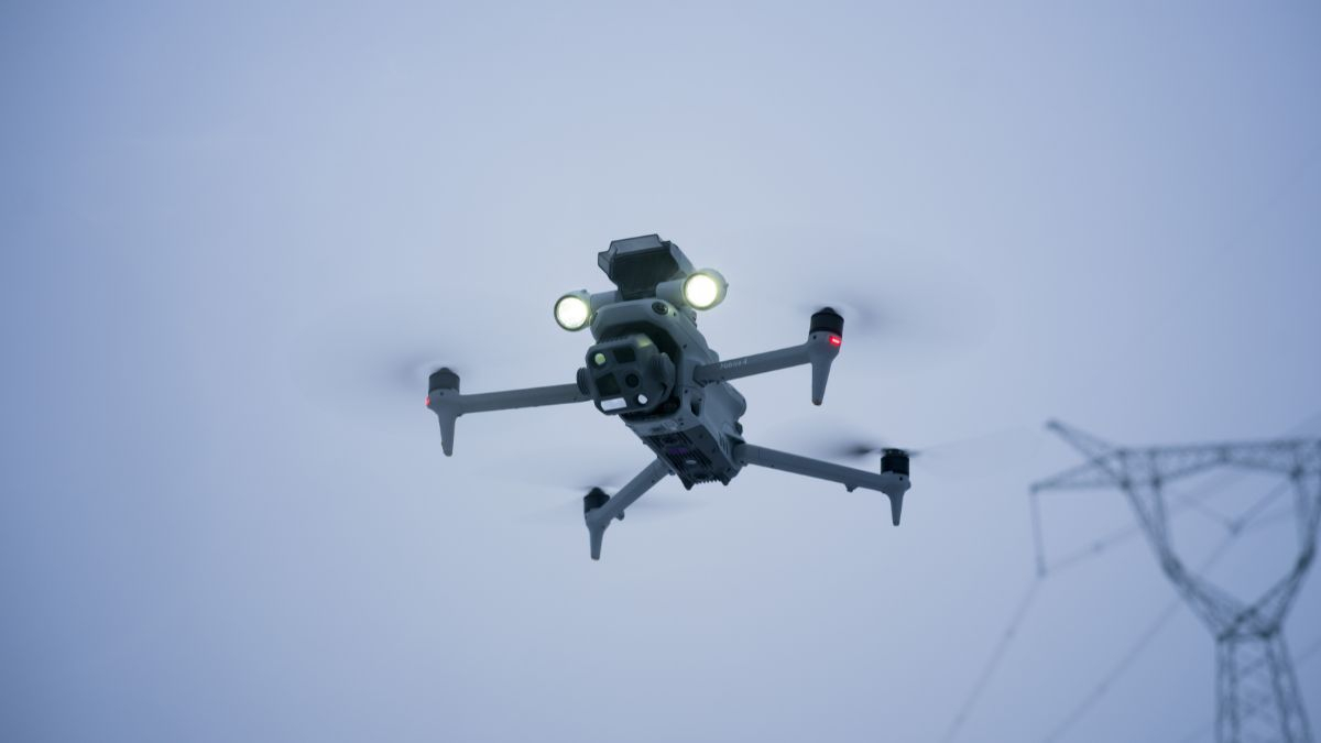 DJI Matrice 4 Series T Spotlight Close Up drone