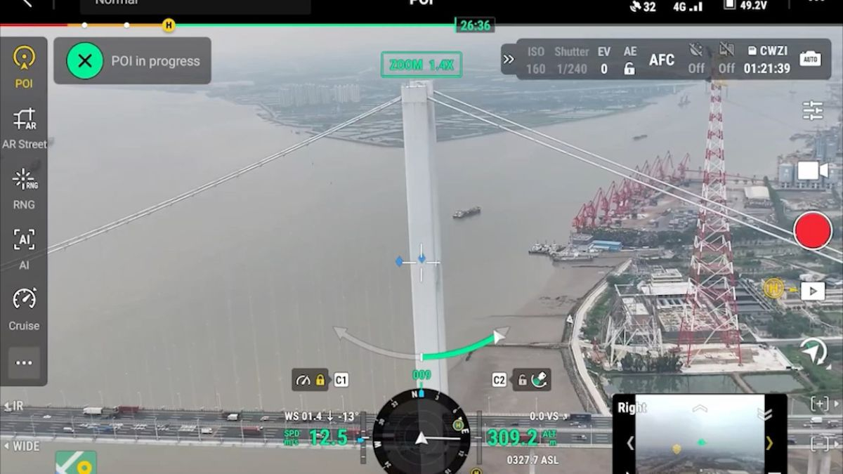 DJI Matrice 400 Drone Only Poi Recognition