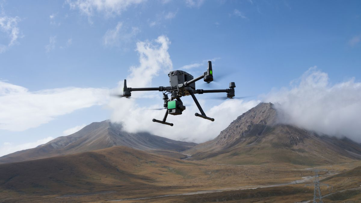DJI Zenmuse L 2 Attached Matrice 350
