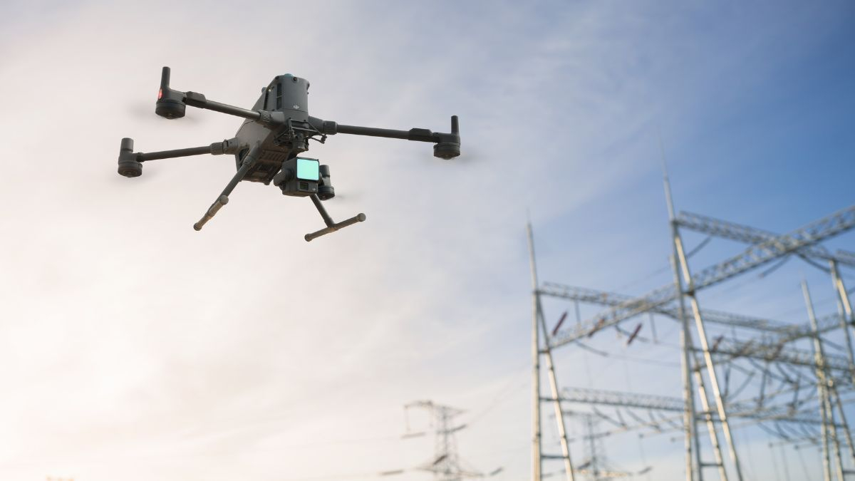 DJI Matrice 400 Power Line Inspection drone