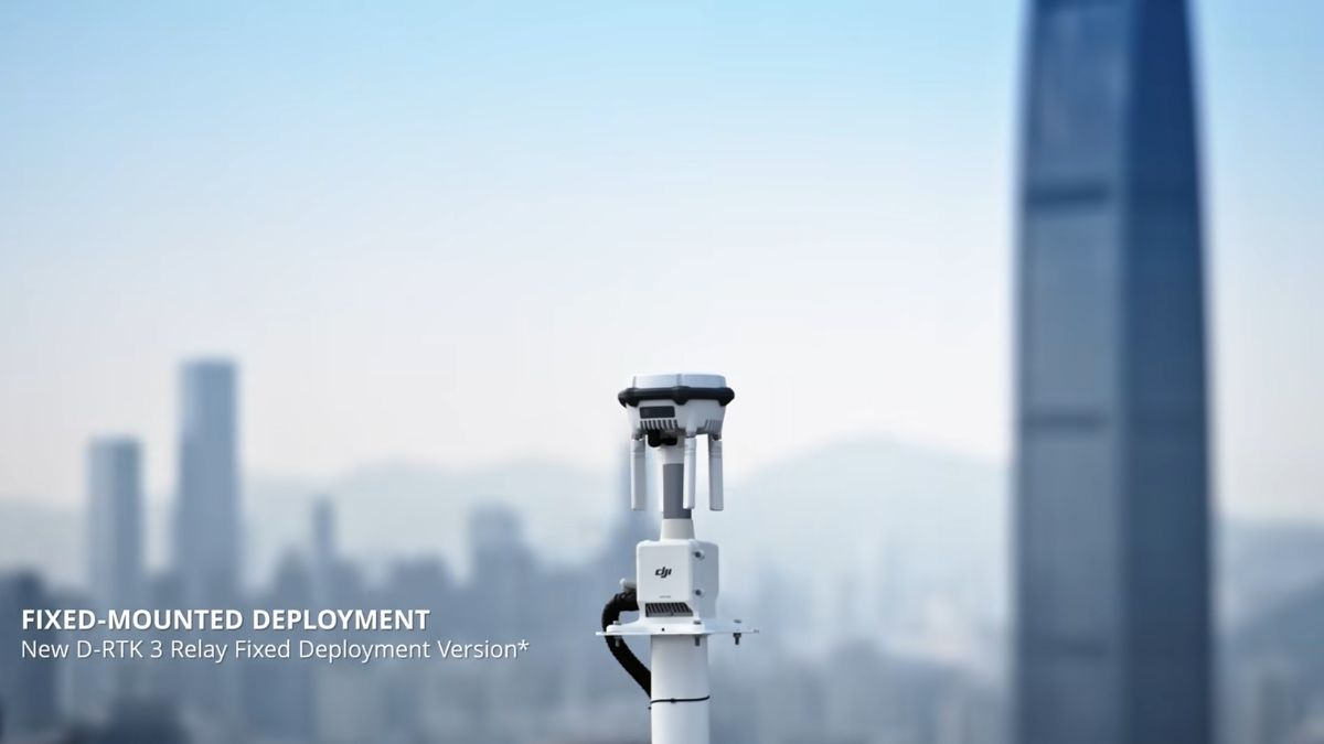 D-RTK 3 Relay Fixed Deployment Version