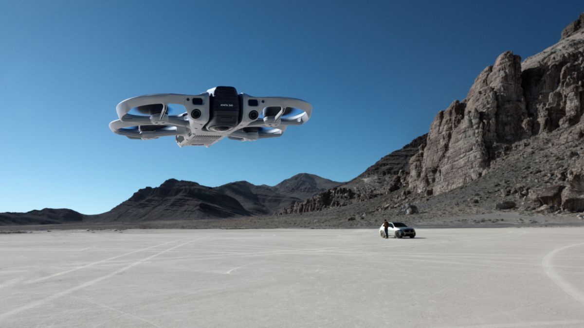 The Avata 360 Still Covers Standard FPV Work