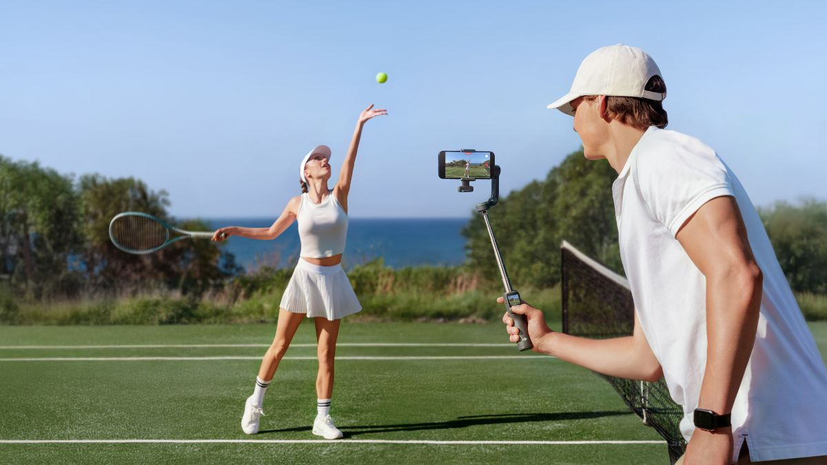 DJI Osmo Mobile 8P Tennis Lifestyle